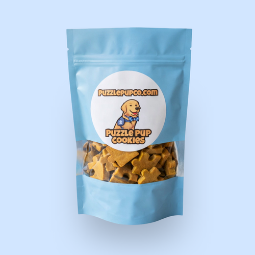 Pumpkin Dog Treats with Peanut Butter - Handmade Enrichment