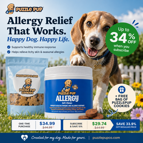 Dog Allergy Relief Soft Chews – Itch & Immune Support