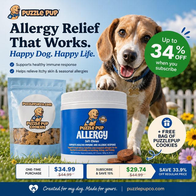 Dog Allergy Relief Soft Chews – Itch & Immune Support