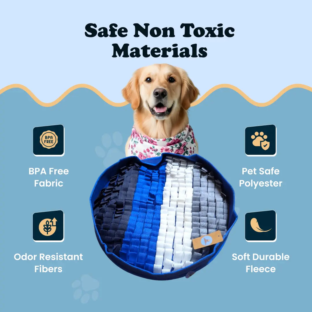 Smart Snuffle Mat for Dogs - Engage Your Pet's Senses and Stimulate Their Mind.
