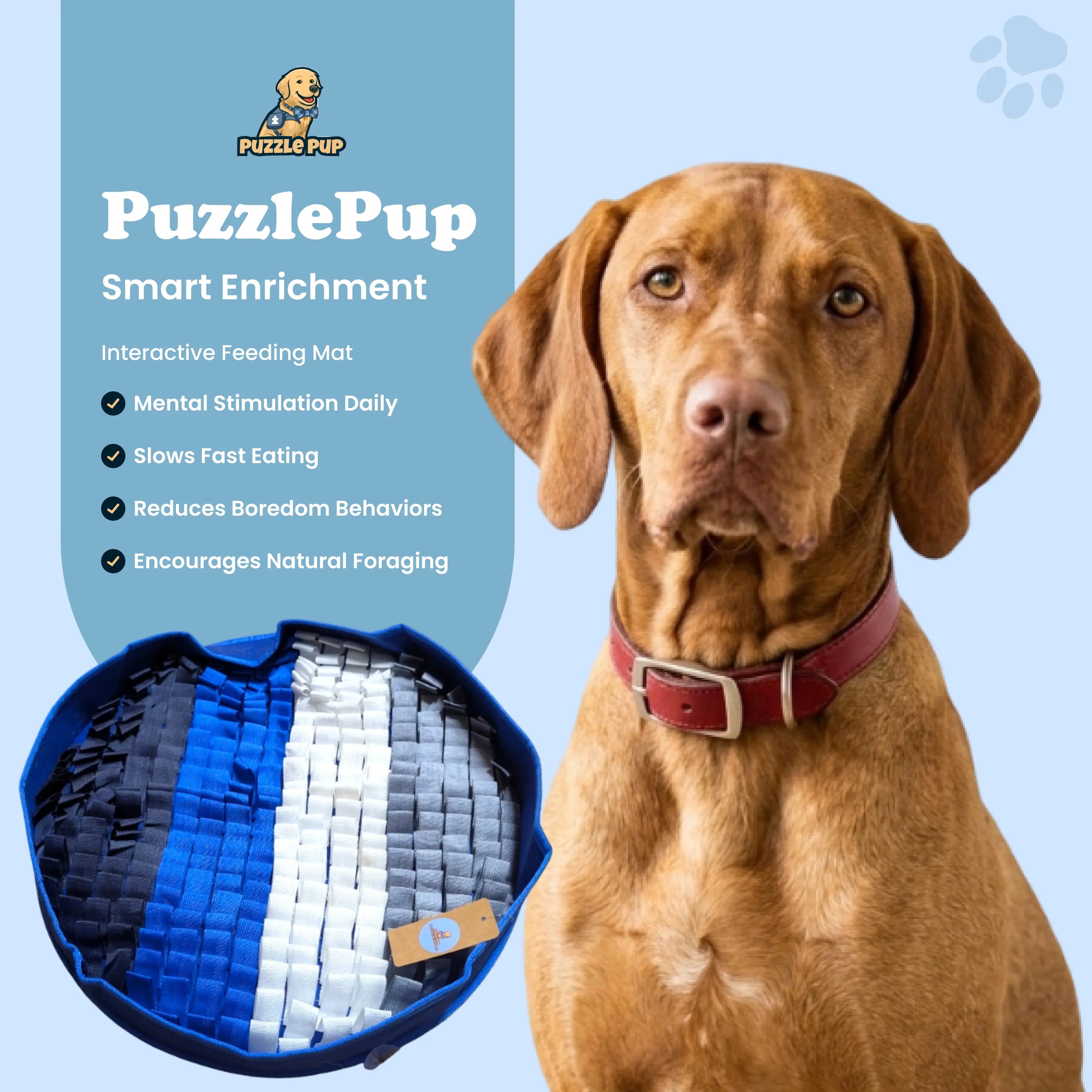 Smart Snuffle Mat for Dogs - Engage Your Pet's Senses and Stimulate Their Mind.