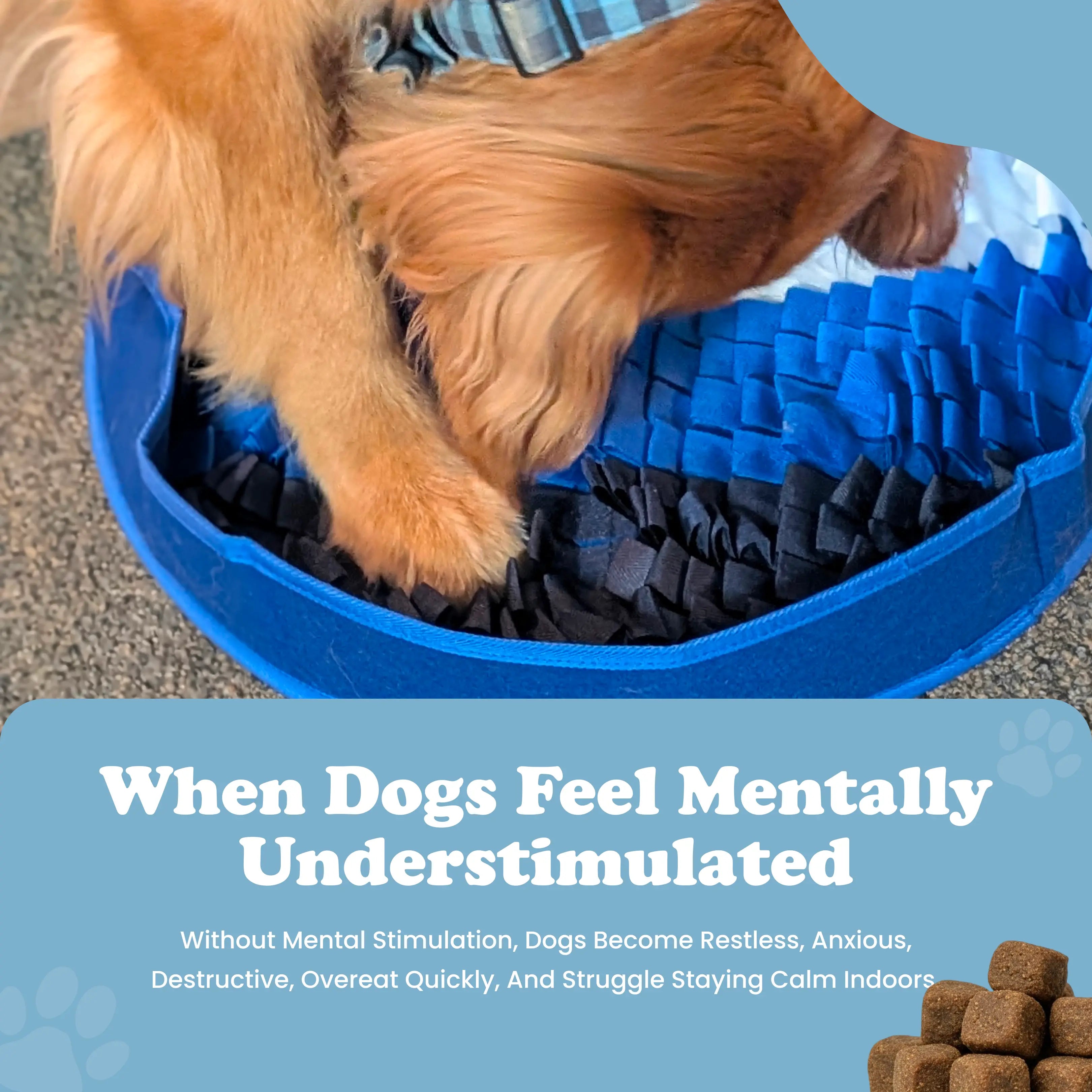 Smart Snuffle Mat for Dogs - Engage Your Pet's Senses and Stimulate Their Mind.