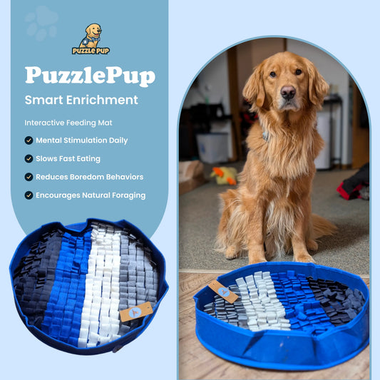 Smart Snuffle Mat for Dogs - Engage Your Pet's Senses and Stimulate Their Mind.
